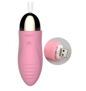 HK LETEN Surge Model Invisible Series Wireless Remote Vibrating Egg (Chargeable - Pink)